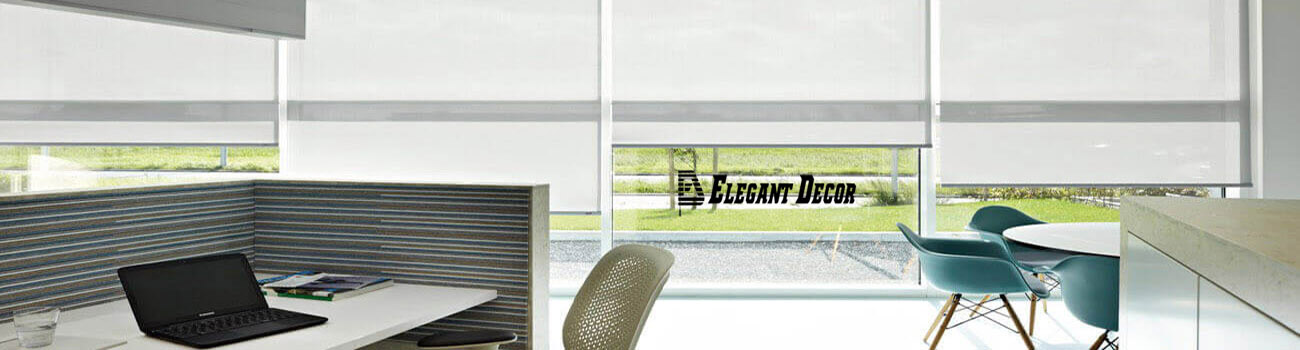 Premium Roller Blinds Modern roller blinds for office windows in Delhi